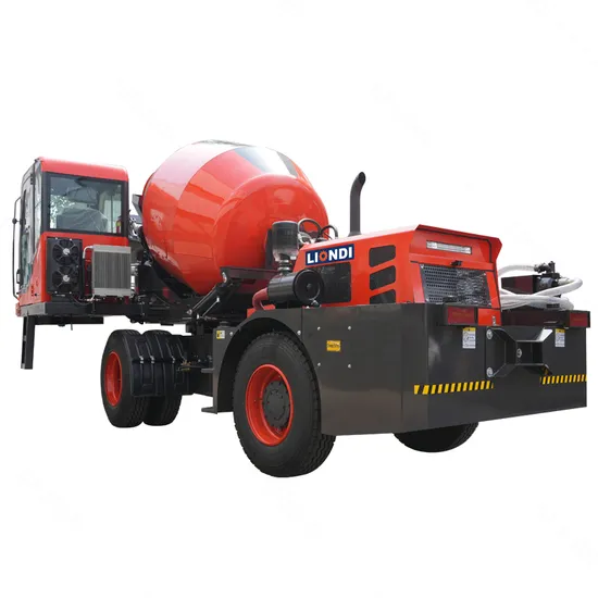 Construction Machinery Automatic Discharge Mixer Truck