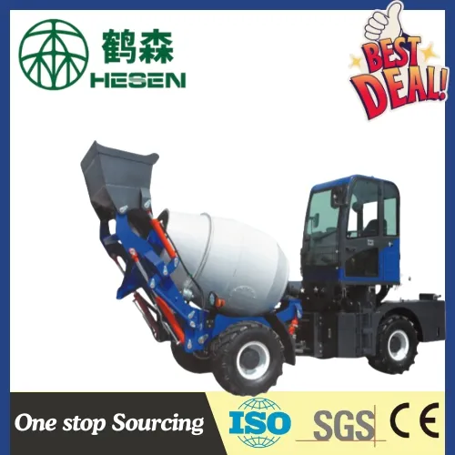 1.5-6 Ton Self-Loading Mixer, CE Certified, Ensures Efficient Mixing and Safety