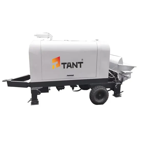 Hbts20.06.52r Cummins Engine52kw Small Concrete Pump