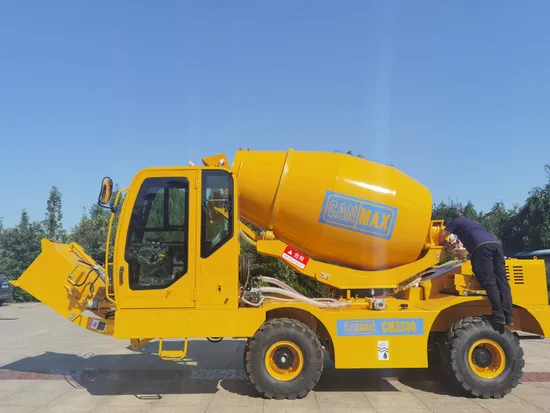 New Trend 3cbm Cm3000 Self Loading Concrete Mixer Truck