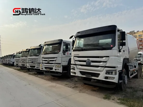 2024 HOWO Transit Mixer Truck Light Mini Truck Sinotruk Sinotruck 3 Cbm 5 Cbm Concrete Mixer Agitating Tanker Truck