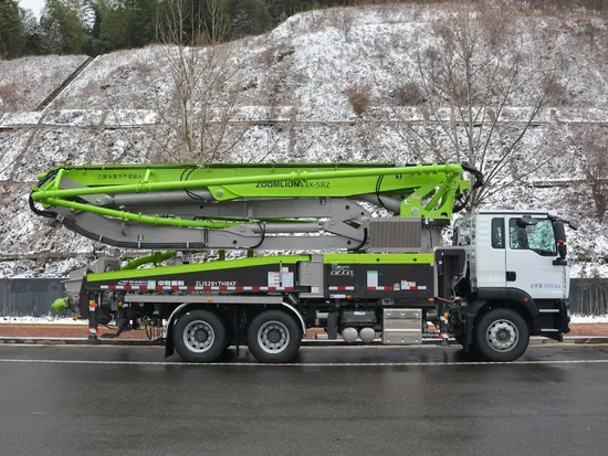 Zoomlion Zlj5291thbkf 43X-5rz 43m Four-Axles Truck Mounted Concrete Pump