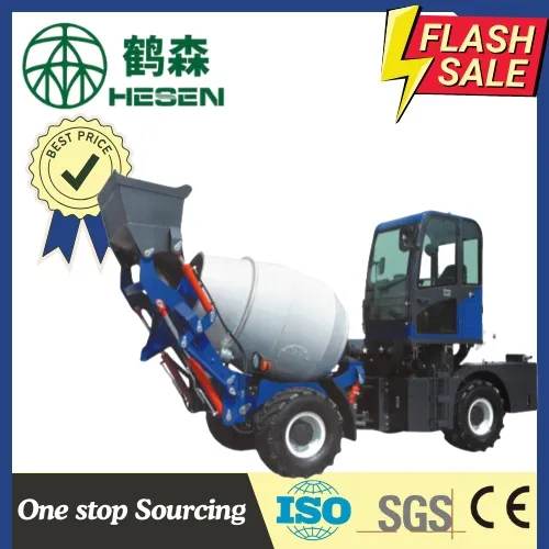 1.5-6 Ton Self-Loading Mixer, CE Certified for High-Efficiency Mixing