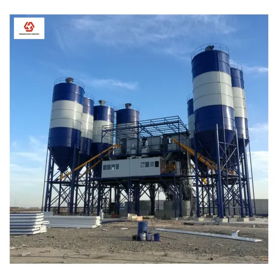 Hzs25/ 35/50/60/75/90/120 M3 Concrete Mixing Plant Machine From Manufacturer