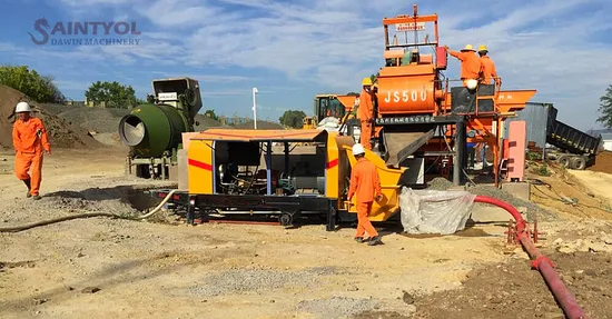 40m3/Hr Concrete Pump Manufacturer Offering Trailer Mounted Concrete Pumps Beton Pump Factory