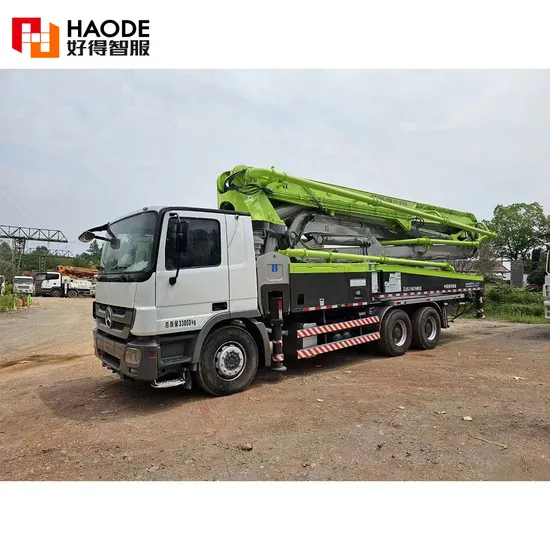 Zoomlion Concrete Pump 47 Meters Second Hand Original Pump Truck for Constrution
