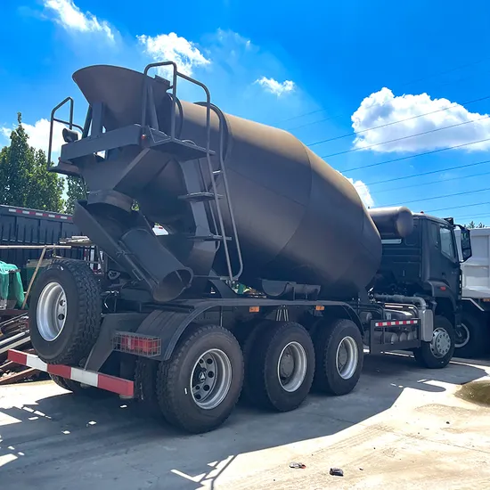 6X4 8m3 in Algeria New Sinotruck HOWO 6X4 Chinese Concrete Mixer Truck