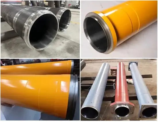 Concrete Pump Delivery Cylinder German Chrome Plating Ihi Niigata Kyokuto Mitsubishi