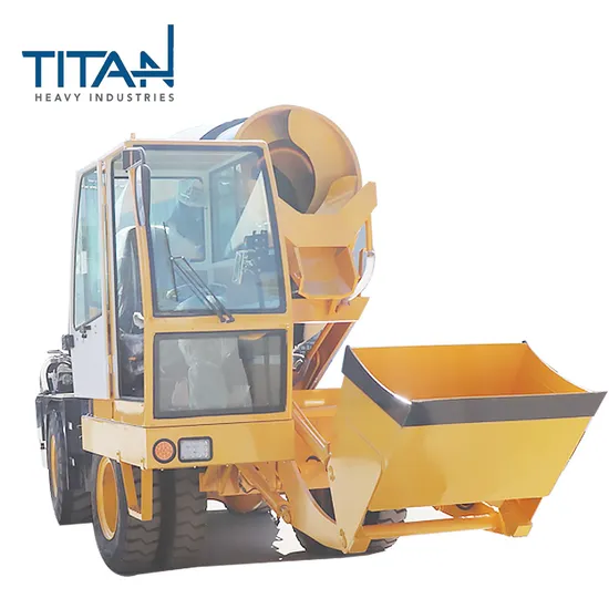 New Yellow Titan Naked Outfit Diesel Self Loading Concrete Mixer