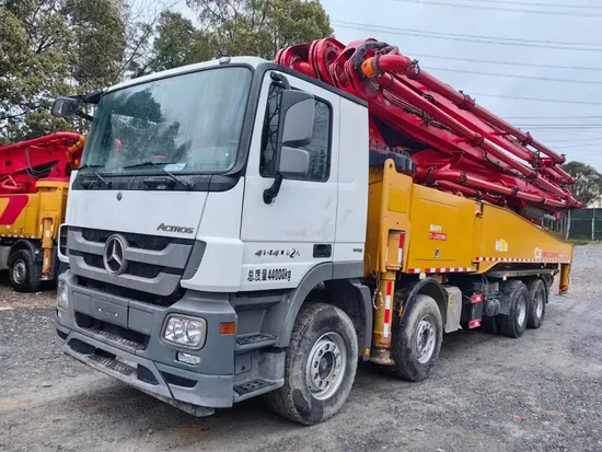 Construction Machinery 47m Used Concrete Pump Truck