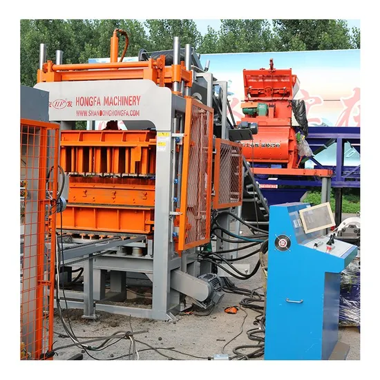 Used Construction Interlock Block Making Machine Paving Brick Molder Concrete