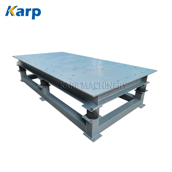 High Quality Vibration Table for Mould Pavers Processing and Building Materials