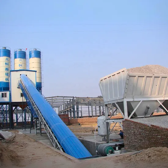 Full Automatic Production 60m3/H 90m3/H 120m3/H Concrete Batching Plant Stationary Concrete Mixing Plant