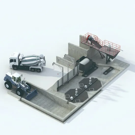CE Certification Good Quality Concrete Recycling Plant Layout