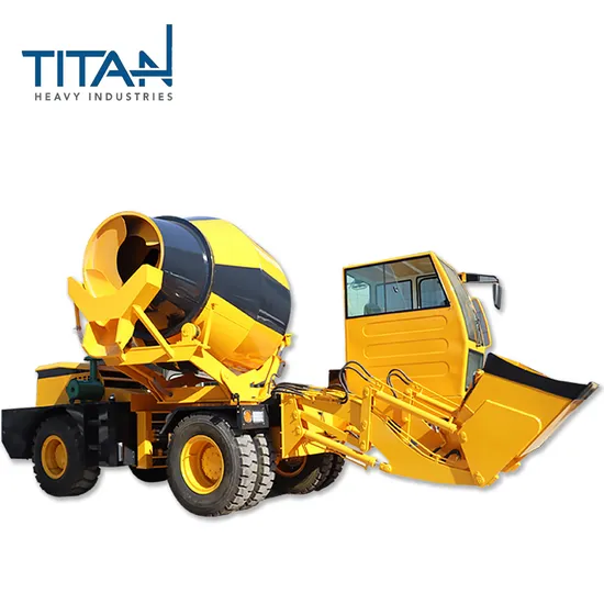 Titanhi 3.5cbm Seft Loading Concrete Mixer Tl3500 with CE ISO OEM