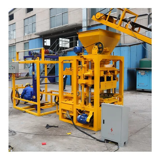 Automatic Concrete Block and Brick Making Machinery Easy to Use Manual