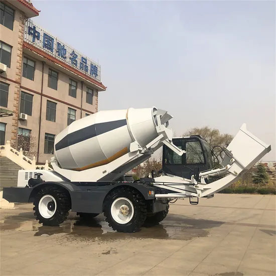Chinese Factory Self Loading Concrete Mixer Truck 2.5cbm 4cbm 5.5cbm