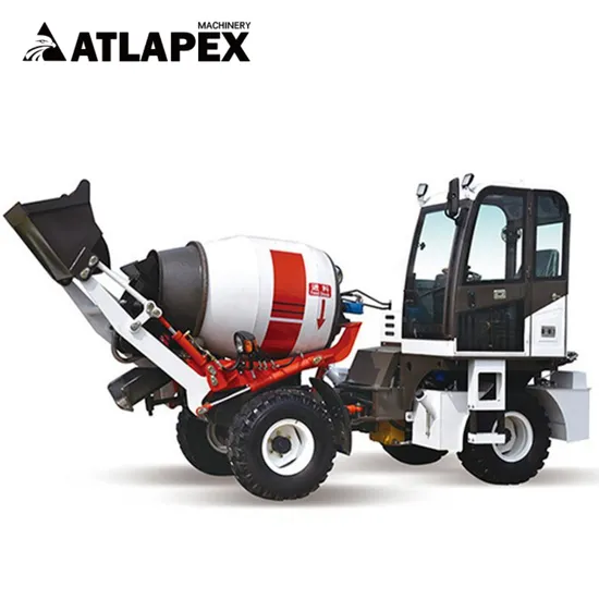 Small Mixing Capacity New Mobile Auotomatic Feeding Mixer 0.7 Cbm Concrete Mixer for Construction