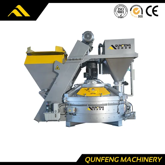 Stand Seaworthy Packing Mixing Plant China Concrete Machinery Mixer Qmp250
