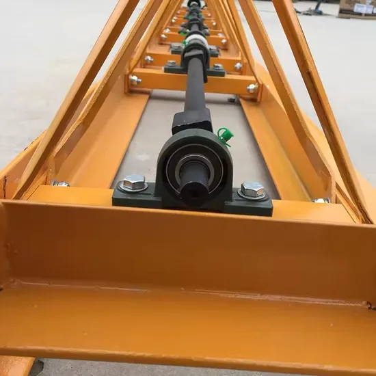 Frame Type Floor Leveling Machine Vibrating Concrete Truss