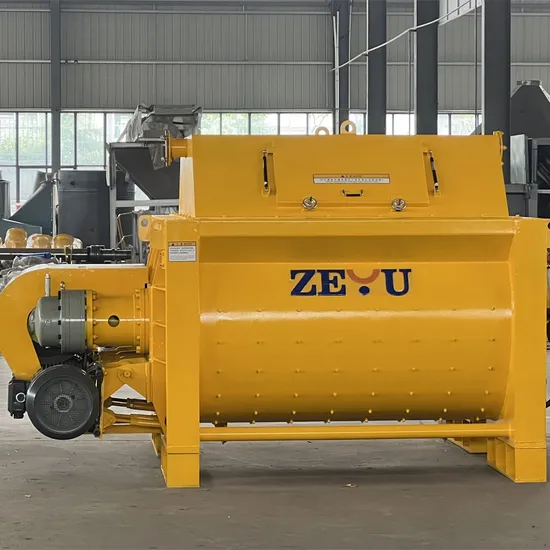 China Concrete Twin Shaft Mixer Js1500 Hot Selling