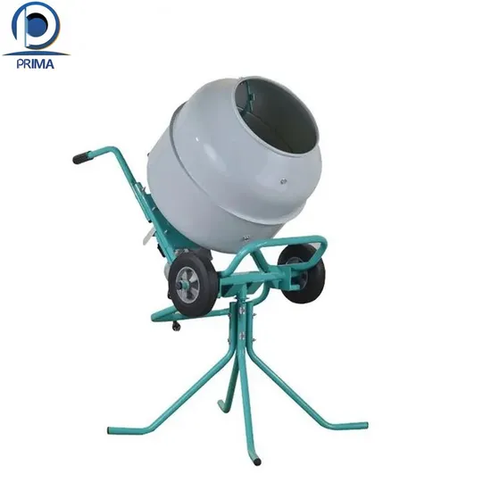 Portable Mobile Diesel Gasoline Motor 500L Portable Small and Medium Concrete Mixer