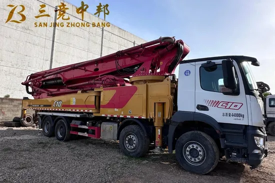 Used High Pumping Capacity Concrete Pump Truck with User-Friendly Interface and Precise Control