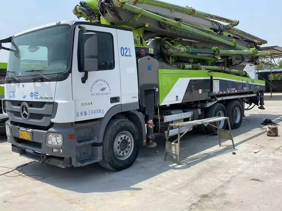 Zoomlion 52m Concrete Pump Truck Used Construction Equipment Truck Mounted Concrete Pump for Sale