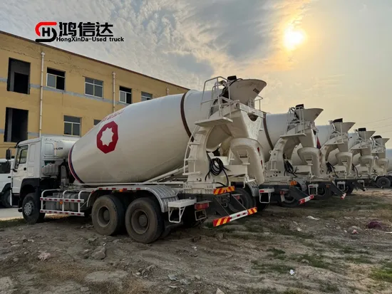 Sinotruck HOWO Used Concrete Mixer Truck 6*4 Cement Concrete Truck Mixer