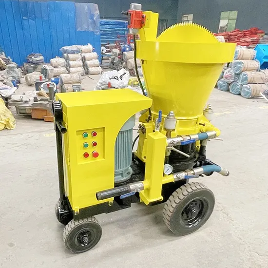 Spz Series Dry Gunite Shotcrete Concrete Spraying Machine