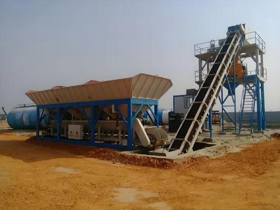 Hzs60 Ready-Mix Concrete Mixing Plant with Capacity 60m3/H