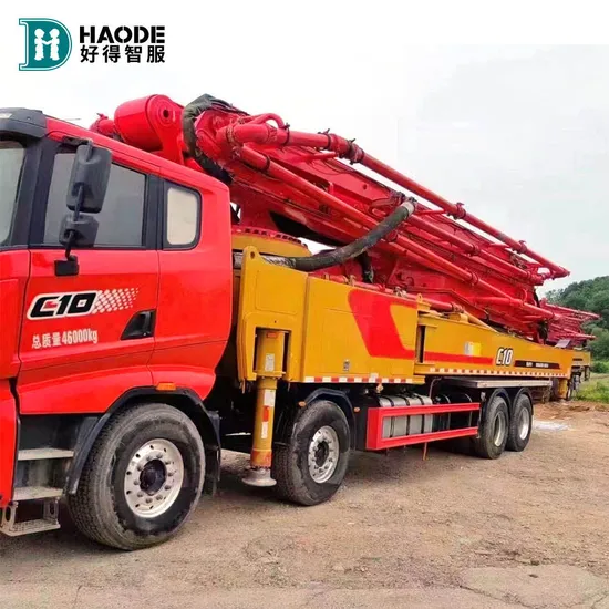 Haode Sany Sym5460thb 2021 Good Price Second Hand Concrete Pump Truck-Mounted Used Engineering Construction Machinery