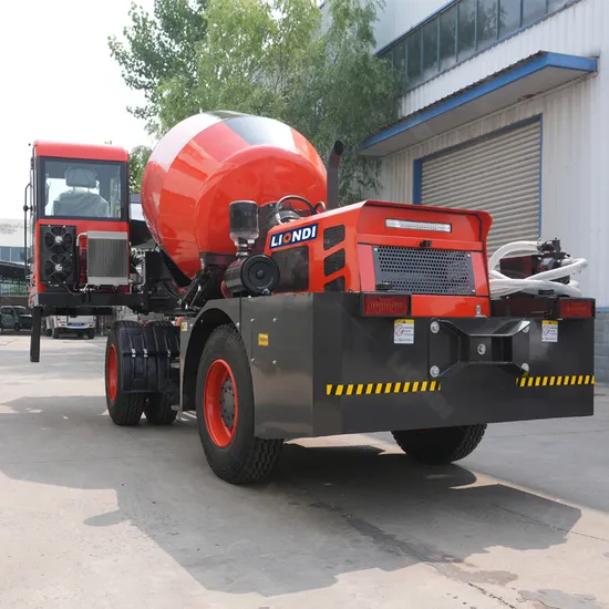 3cbm 3.5cbm 4cbm Bi-Directional Self-Feeding Mixer Trucks