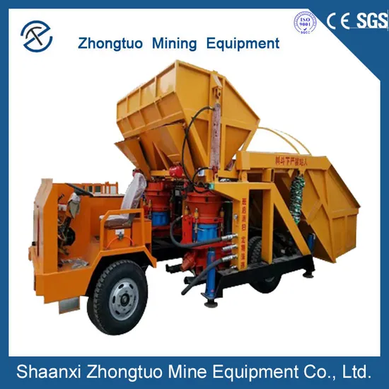 Driving Type Shotcrete Gunite Gunite Machine
