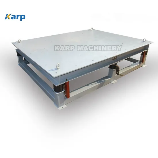 Low Noise Vibration Mould Table Vibrating Shaking Table Casting Mold