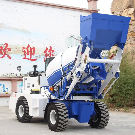 2 Cubic Meter Concrete Truck Mixer with Camera