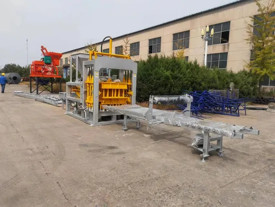 Qt6-15 Automatic Block Making Machinery Cement Bricks Engine Motor and Mold