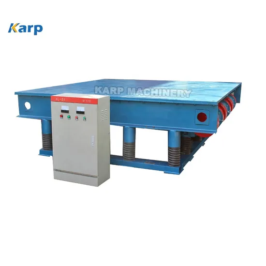Industrial Customized Vibrating Table Electric Concrete Paver Mould Vibrating Table