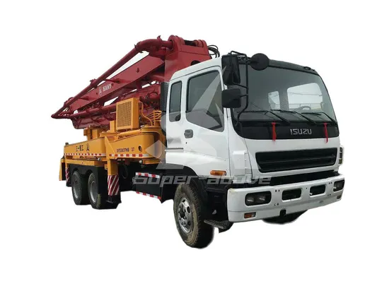 37m Concrete Pump with HOWO Sinotruck