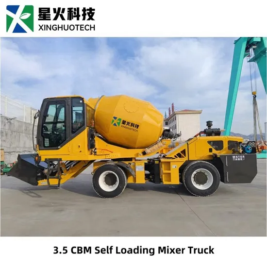 Bestselling 3.5 Cubic Meters Self Loading Mixer Truck, Mobile Concrete Mixer