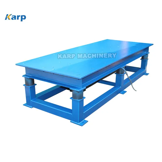 Concrete Moulds Industrial Paver Making Vibrating Table Machine