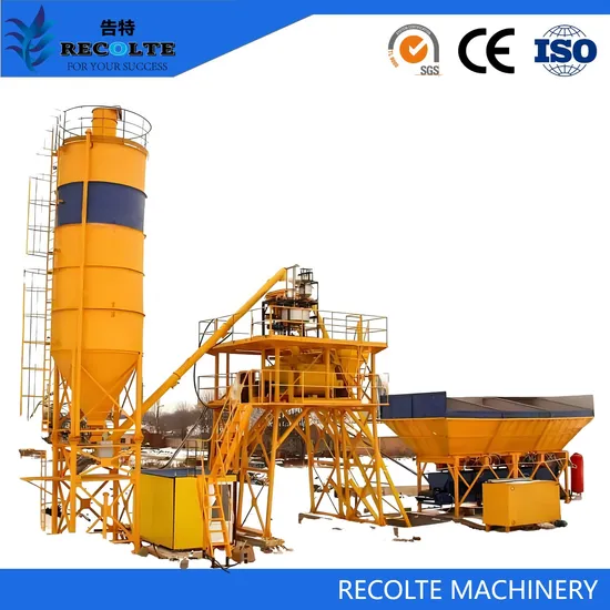 Heavy-Duty Construction Concrete Batching Plant: Built for Tough Jobs Hzs25 M3/H