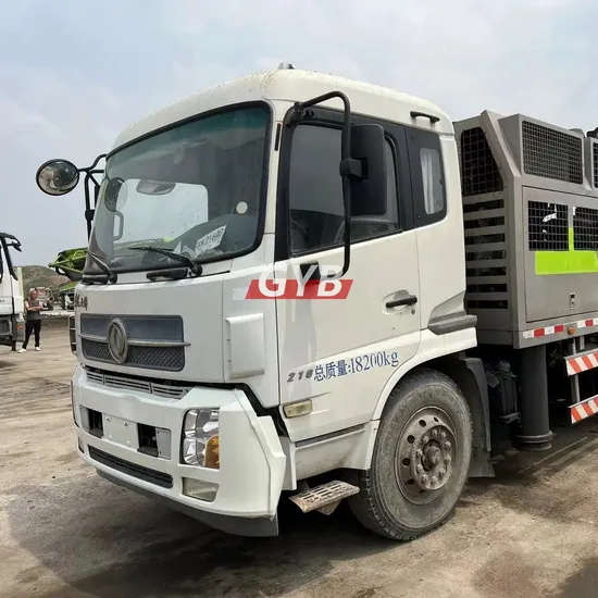Zoomlion 10028 Hydraulic Trailer Pump for Efficient Concrete Delivery
