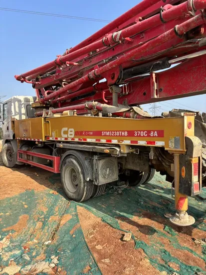Reliable Sanny 37m High-Performance Diesel Concrete Pump Truck used Solutions