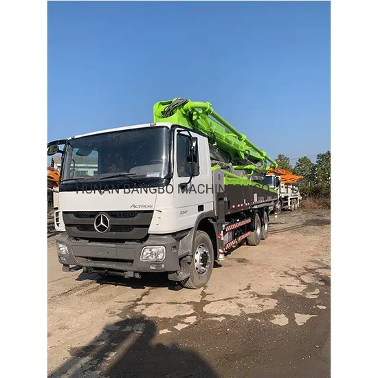 Construction Machinery Concrete Equipment Concrete Placing Boom Used Truck Mounted Concrete Pump Beton Pump Concrete Machine
