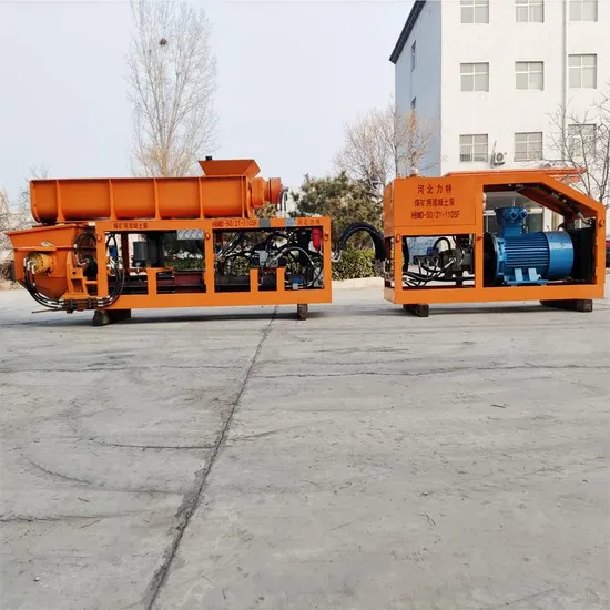 Durable and Stable Concrete Pump Machine with Semi-Autonomous Features