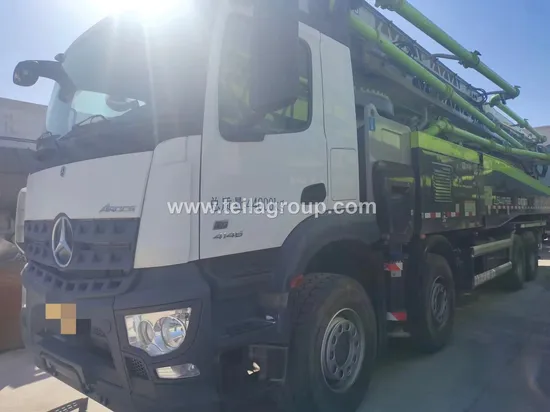 Original 62m Pump with Benz Chassis Used 2022 Concrete Pump Truck