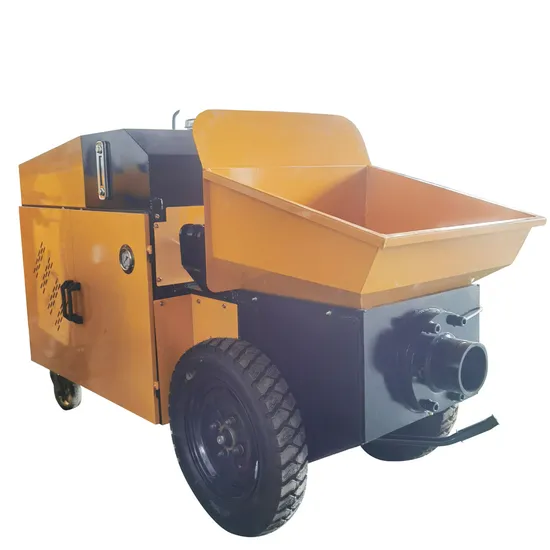 High Pressure Pump Concrete Trailer Truck Mounted Diesel Stationary Concrete Portable Mobile Gear Hydraulic Piston Pump