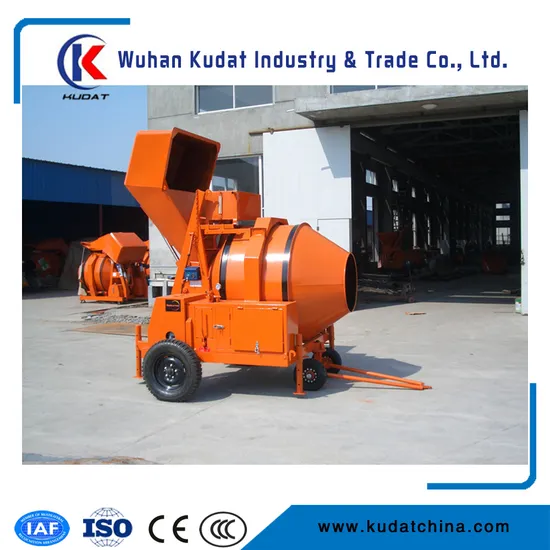 4 Wheels Mobile Cement Mixer Rdcm350