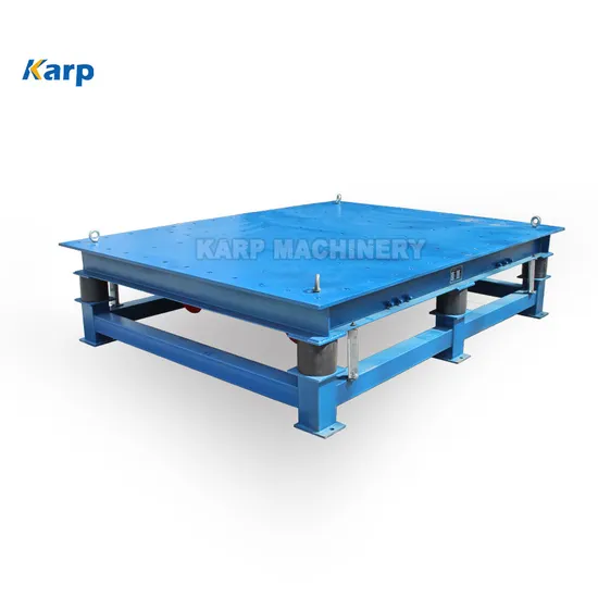 Concrete Vibrating Table Building Material Vibration Table for Cement Mould